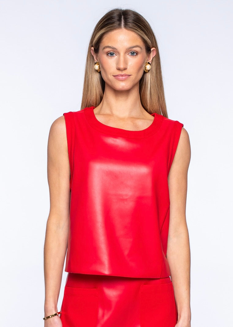 Ellie Tank in Red Apple
