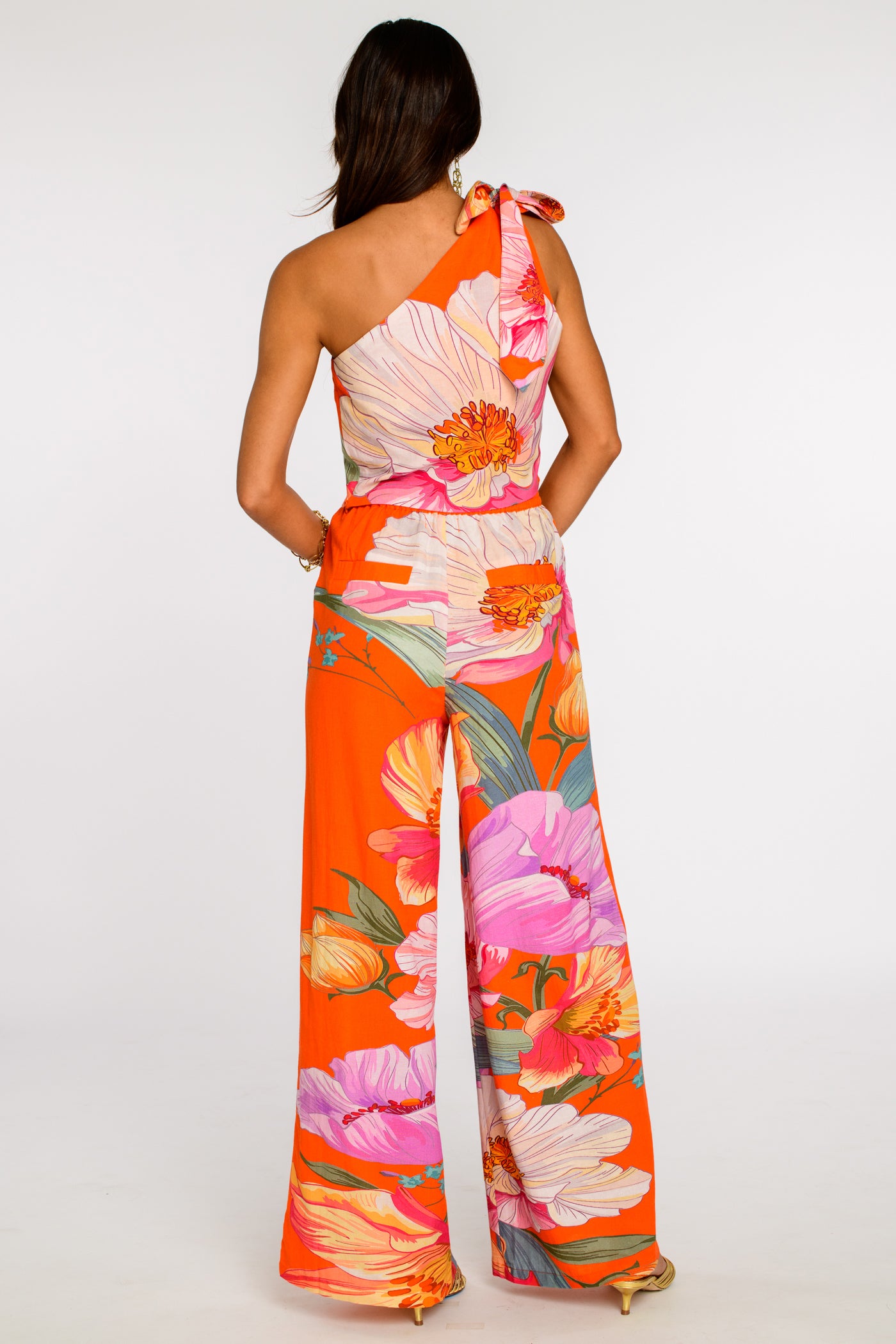Presley Pants in Sunset Blooms