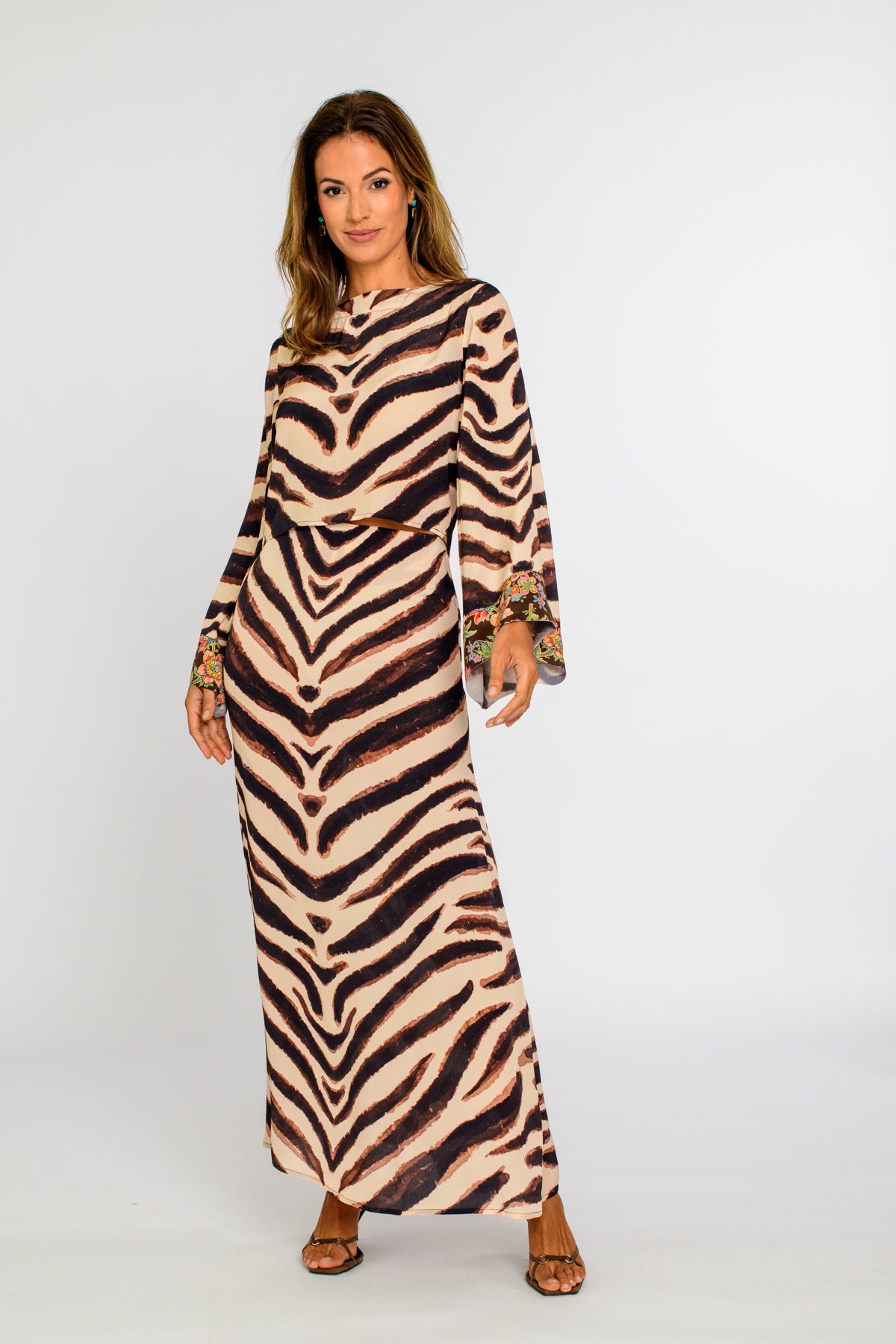 Gia Top in Zebra – Elizabeth Ackerman Designs, LLC