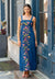 Denim Floral Embroidery