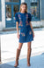Denim Floral Embroidery