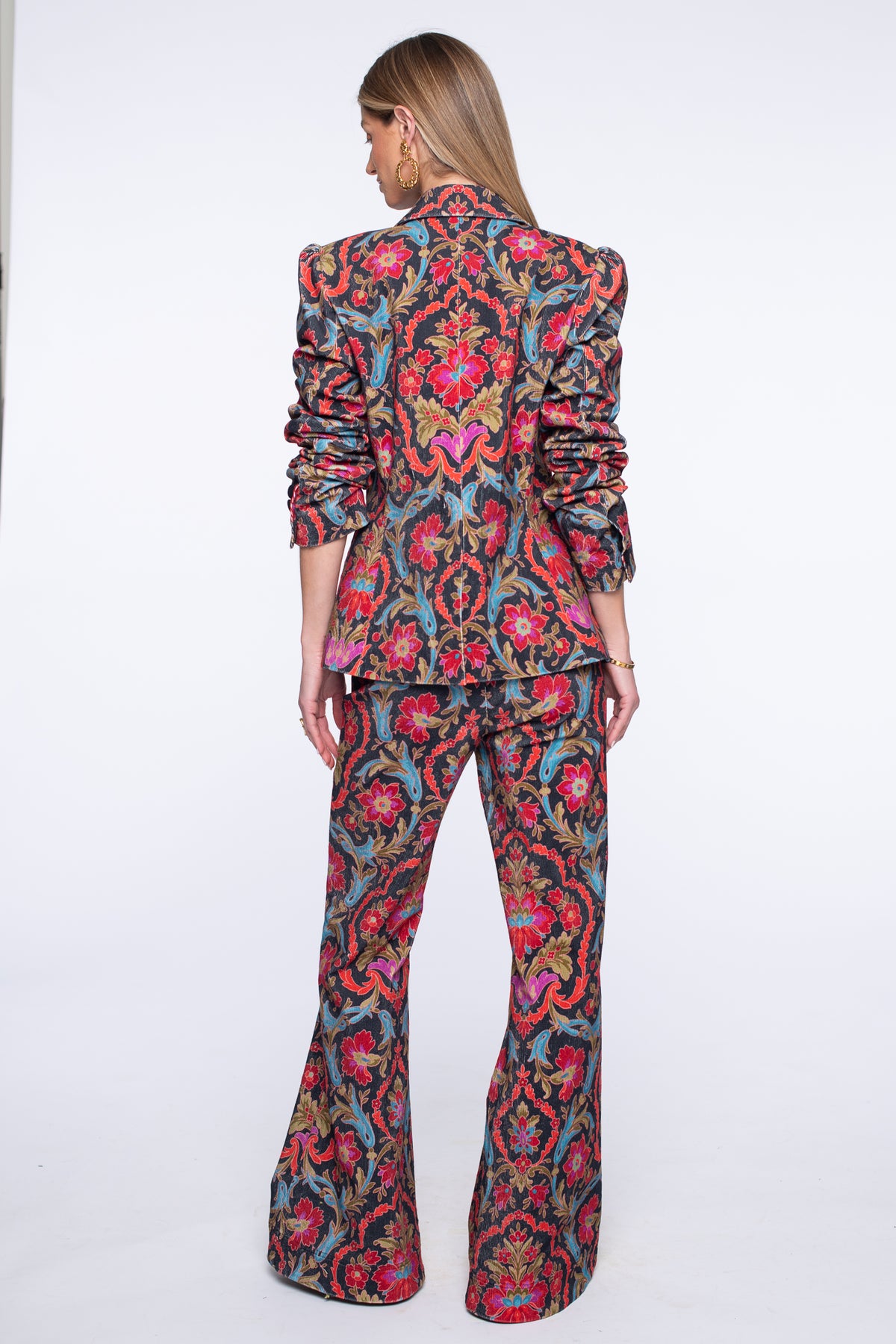 Elizabeth Blazer in Damask