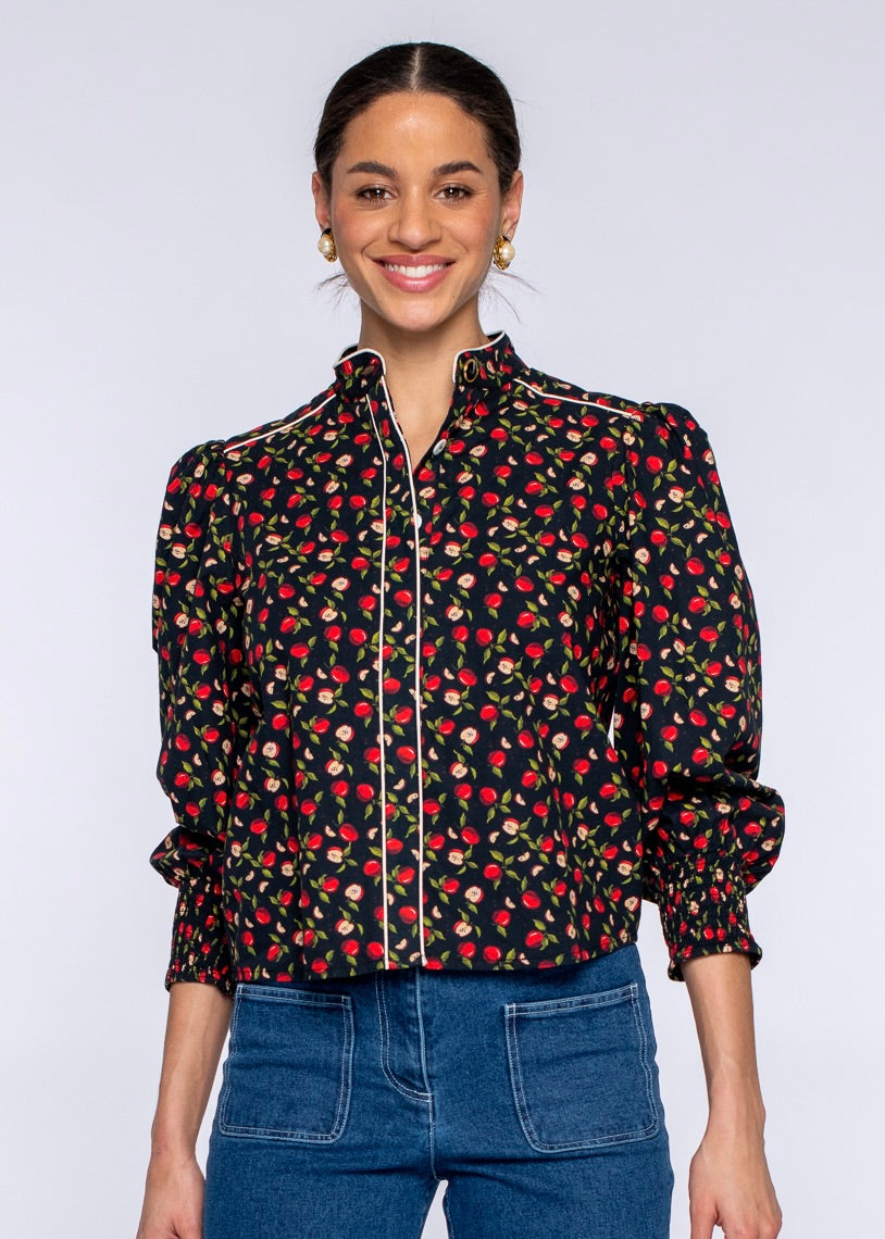 Emily Top in Apples