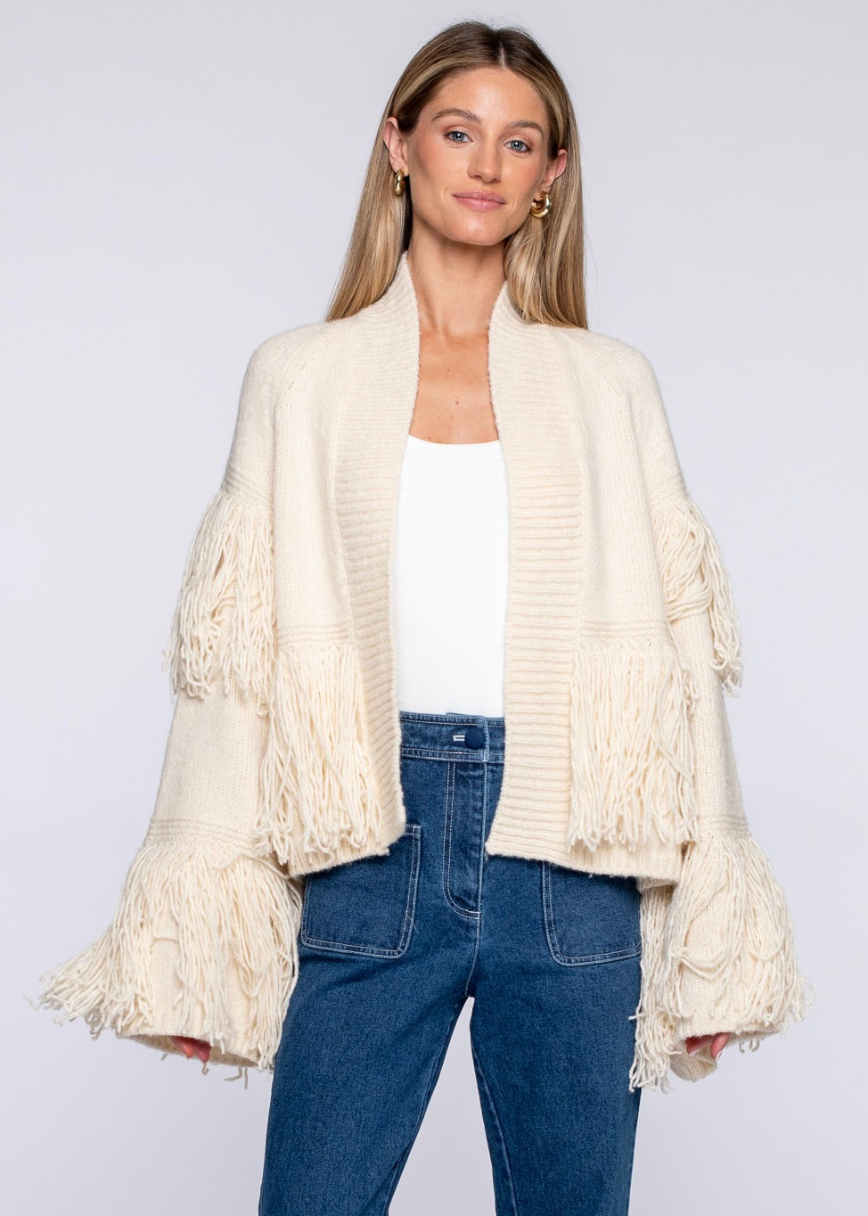Carmen Cardigan in Off-White