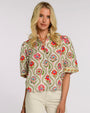 Edie Top in Teardrop Floral