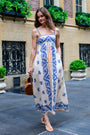 Annalisa Dress in Handkerchief Ivory