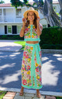 Winnifred Skirt in Vintage Scarf