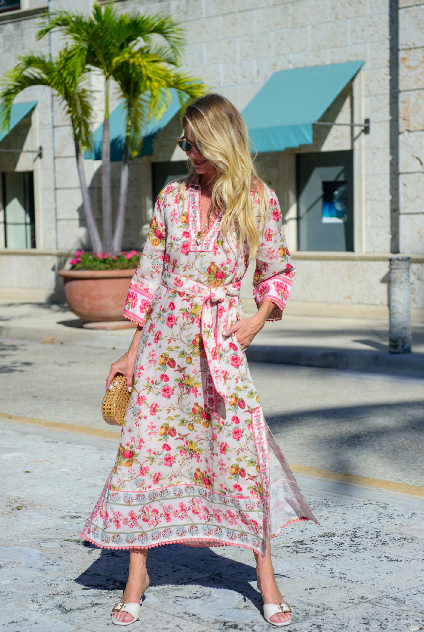 Talia Dress in English Gardens L Talia Dress in English Gardens L