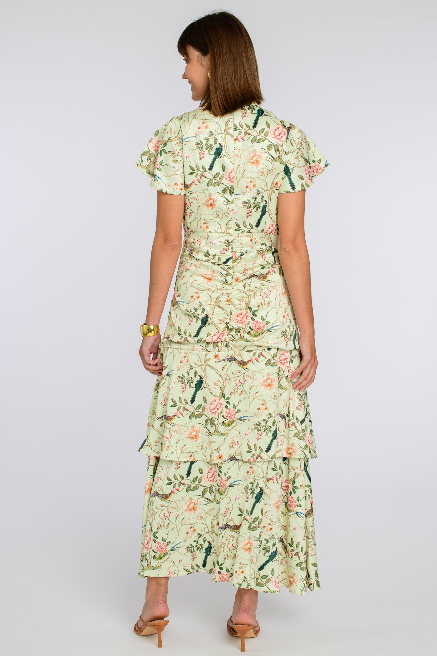 Mackenzie Dress in Chinoiserie Pear