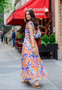Anita Skirt in Ikat Multi
