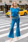 Jackie Top in Turquoise
